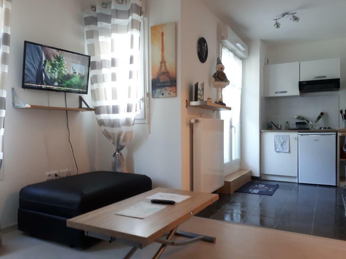 Le Charleston 3P 5 Minutes Disney Parking Gratuit Terrasse Chessy  Exteriör bild